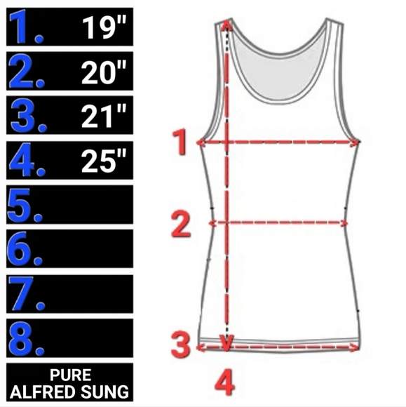 🎈 L | Alfred Sung | Side-Zip Ruffle Strip Tank Top - Picture 6 of 6